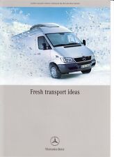 2003 Mercedes Benz  Sprinter  refrigerated van english Prospekt / Brochure comprar usado  Enviando para Brazil