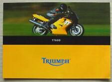 triumph motorcycle brochure for sale  Shipping to Ireland