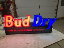 vintage beer sign bud dry for sale  Springfield