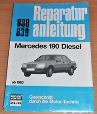 Mercedes 190 W201 Diesel ab 1983 Motor Getriebe Elektrik Repparaturanleitung  comprar usado  Enviando para Brazil