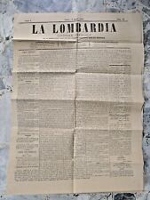 Giornale lombardia lombardo usato  Cremona