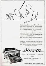 Pubb.1928 olivetti macchina usato  Biella