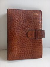 Vintage leather organiser for sale  NEWENT