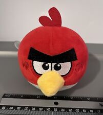 SHUOYA Angry Birds Toons Rojo Peluche 4.5" Ventosa 2015 Rovio SUPER RARO segunda mano  Embacar hacia Argentina