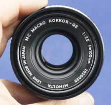Minolta bjektiv lens gebraucht kaufen  Schermbeck