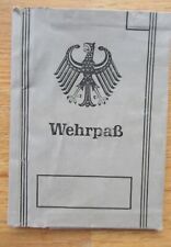 Bundeswehr wehrpaß feldartill gebraucht kaufen  Stöcken
