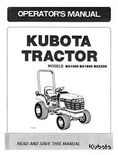 Tractor operators instruction for sale  Addison