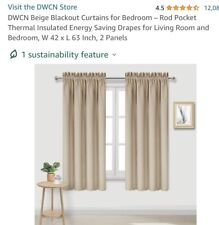 brown curtains for sale  Falls of Rough