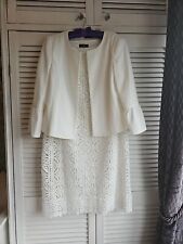 Ivory jacket dress for sale  LONDON