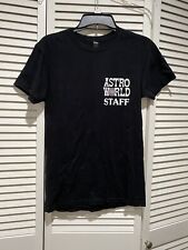 AstroWorld Shirt Staff Small Black Astro World Travis Scott Kylie Jenner for sale  Shipping to South Africa