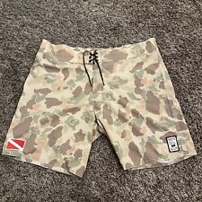Birdwell Beach Britches Board Shorts Swim Trunks Duck Camo Mens 42 for sale  Shipping to South Africa