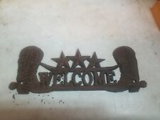 Cast iron welcome for sale  Colorado Springs