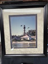 Framed matted lighthouse for sale  Hoschton