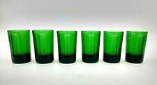 6 novos copos de vidro verde em relevo 1 onça Jagermeister Shot comprar usado  Enviando para Brazil
