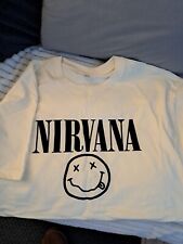 Nirvana logo shirt for sale  PLYMOUTH
