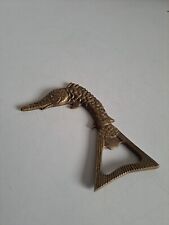 Vintage brass swordfish for sale  PLYMOUTH