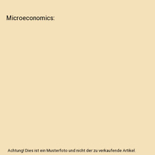 Microeconomics gregory mankiw gebraucht kaufen  Trebbin