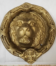 Brass lion head for sale  Topock