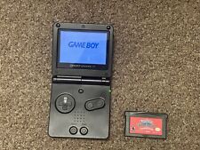 Nintendo Game Boy Advance SP Handheld System - Graphite With Pokémon game, used for sale  Shipping to South Africa