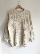 Topshop cream chunky for sale  NEW MALDEN