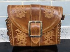 Vintage tan tooled for sale  BEDFORD