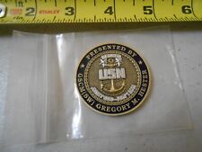 Used, RARE NAVY MASTER CHIEF GREG HESTER DECK GAS TURBINE MILITARY CHALLENGE COIN USN for sale  Shipping to South Africa