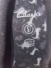 Zapatos escolares Clarks para niñas talla 1 1/2F, 33,5,2M, negro brillo, usado segunda mano  Embacar hacia Argentina