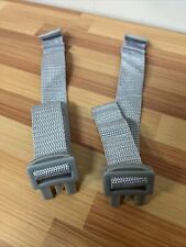 Graco WAIST STRAPS for Swing, High Chair or DuoGlider Silver Set of 2pcs for sale  Shipping to South Africa