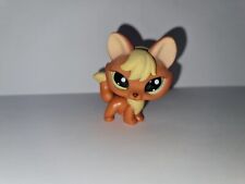 Autentyczny Littlest Pet Shop #1028 Brzoskwiniowy żółty lis z zielonymi oczami LPS na sprzedaż  PL