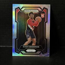 Scoot Henderson 2023-24 Panini Prizm #141 Silver Prizm Rookie RC Blazers, used for sale  Shipping to South Africa
