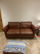 Three seater leather for sale  ARLESEY
