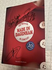 Made In Dagenham Anniversary  Programme PIXIE LOTT Bonnie Langford Signed London for sale  Shipping to South Africa