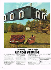 Publicite 1971 vertuile d'occasion  Le Luc