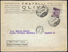 1924 lettera genova usato  Novedrate