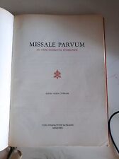 Missale parvum usum usato  Italia