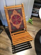 Wooden chair tribal for sale  WELWYN GARDEN CITY
