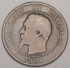1854 french centimes for sale  Minneapolis