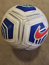 Bola de fútbol Nike Strike 20-21 AerowSculpt blanca/azul/roja - talla 5 segunda mano  Embacar hacia Argentina
