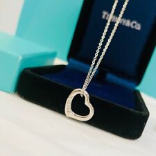 Colar de coração de prata esterlina 925 Tiffany & Co 2024 novo autêntico comprar usado  Enviando para Brazil