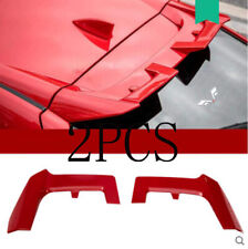 2020-2021 Serve Para Honda Civic Hatchback Vermelho Roof Spoiler Cauda Lip Wing Bar Trim comprar usado  Enviando para Brazil