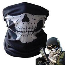 Usado, 2 peças máscara facial balaclava Halloween cachecol pescoço caveira Halloween pesca motociclista comprar usado  Enviando para Brazil