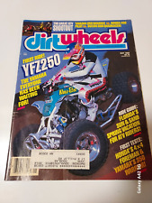 Mayo 1989 revista Dirtwheels Honda, Yamaha, Suzuki 4x4 y Quadracer 500 segunda mano  Embacar hacia Mexico