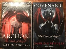 Usado, Lote de romances Sabrina Benulis Books of Raziel fantasia sombria ficção 2 brochura comercial comprar usado  Enviando para Brazil