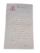 Lettera del cardinale usato  Faenza