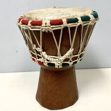 Usado, Tiki Bar Bongo Drum Island Decor cabo base de madeira 9,5 polegadas comprar usado  Enviando para Brazil