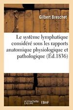 Systeme lymphatique considere d'occasion  Expédié en Belgium