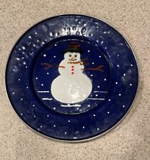 Snowman enamelware plate for sale  Sarasota