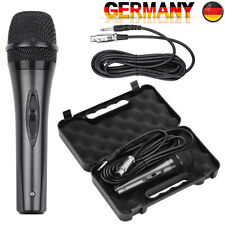 Dynamiczny profesjonalny metalowy mikrofon mikrofon + etui + kabel 5m 6,35 mm XLR na sprzedaż  Wysyłka do Poland