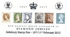 GB 2012 Queen's Diamond Jubilee Salisbury overprint miniature sheet MNH mini for sale  Shipping to South Africa