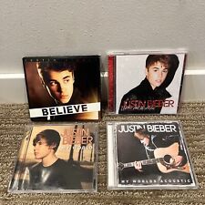Usado, Lote de CDs Justin Bieber 5 discos - Under The Mistletoe, My World + Acoustic, Believe comprar usado  Enviando para Brazil